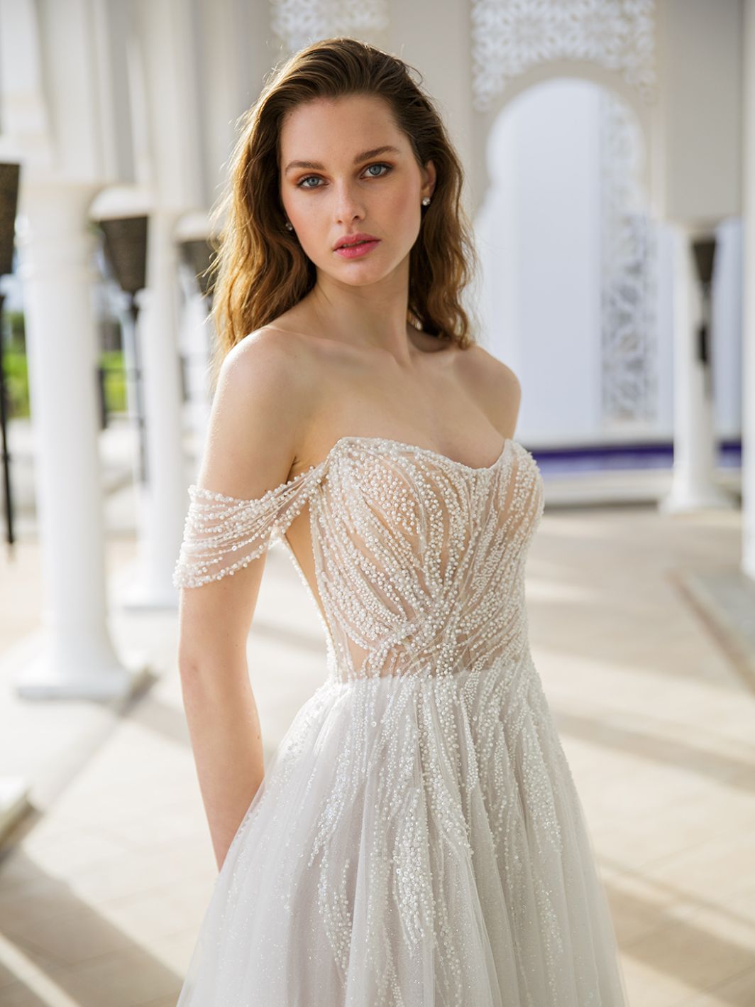 Blue by Enzoani Ruby